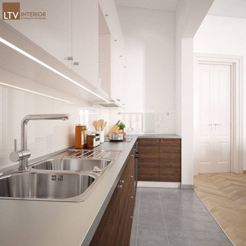 Ferenciek Tere 2017 05 11 Konyha teszt 02 LTV Interior Kft
