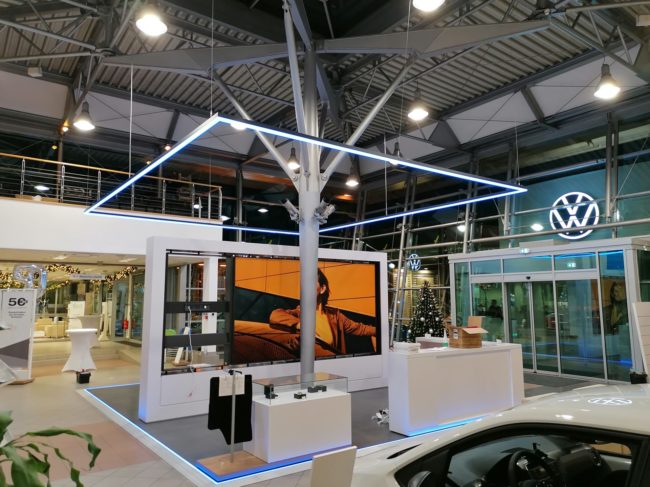 Volkswagen bemutatótermek Facelift